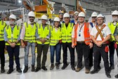 Vice-Governadoria e Sedes visitam nova fábrica de papel tissue da Suzano em Aracruz